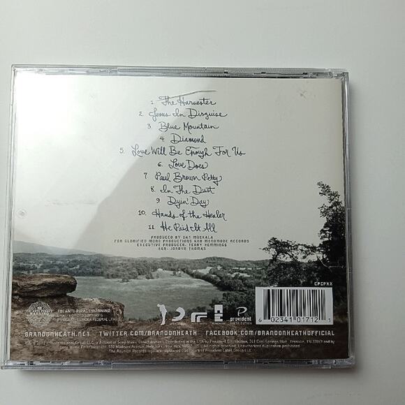 Brandon Heath Blue Mountain Music CD - Picture 2 of 3